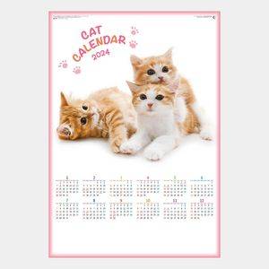 NK-349 年表 ペット(猫) 名入れカレンダー  