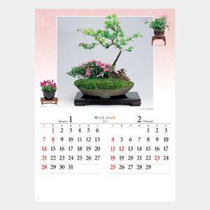 NK-46 野の花･山の花(山野草盆栽集) 名入れカレンダー  