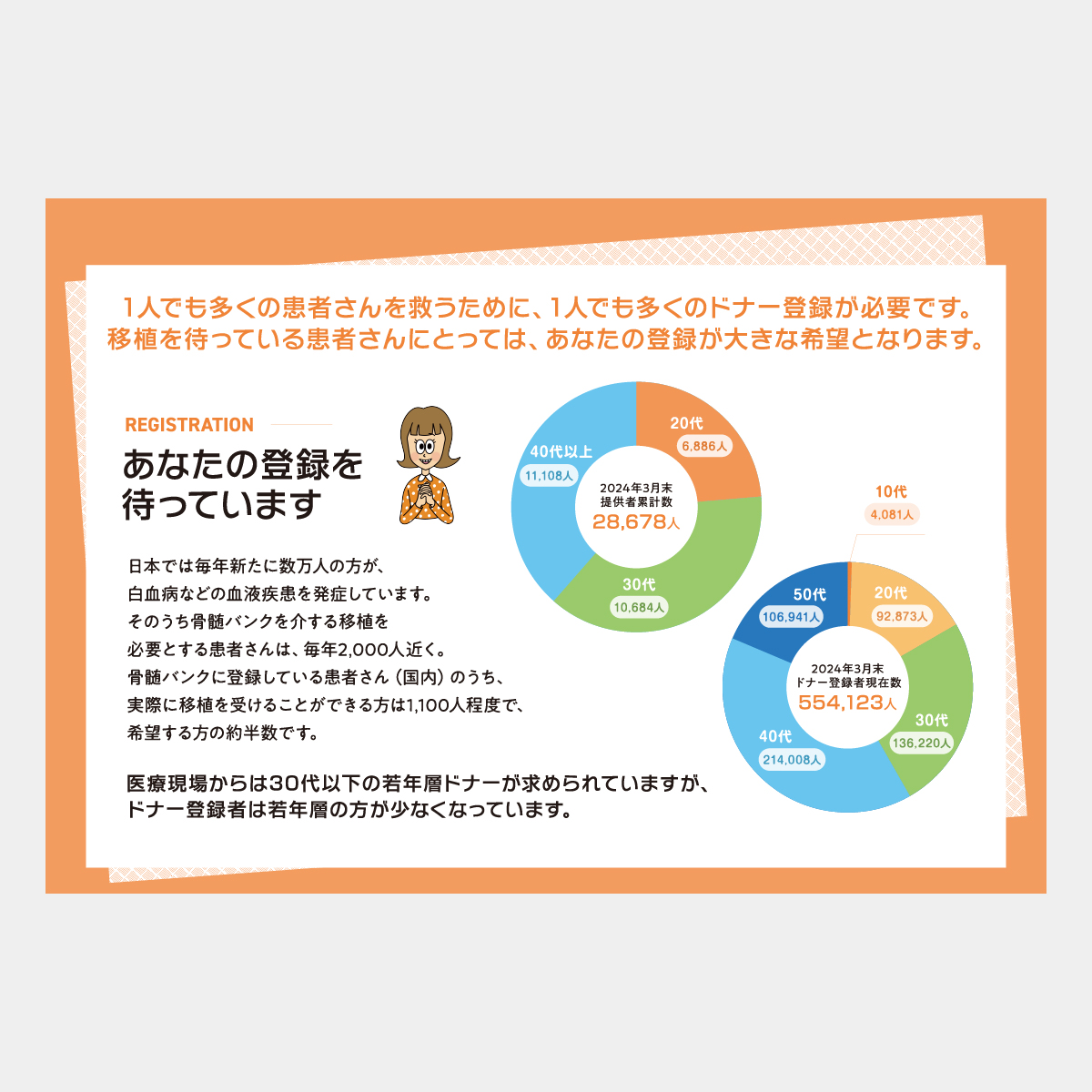 KY-203 日本骨髄バンクカレンダー