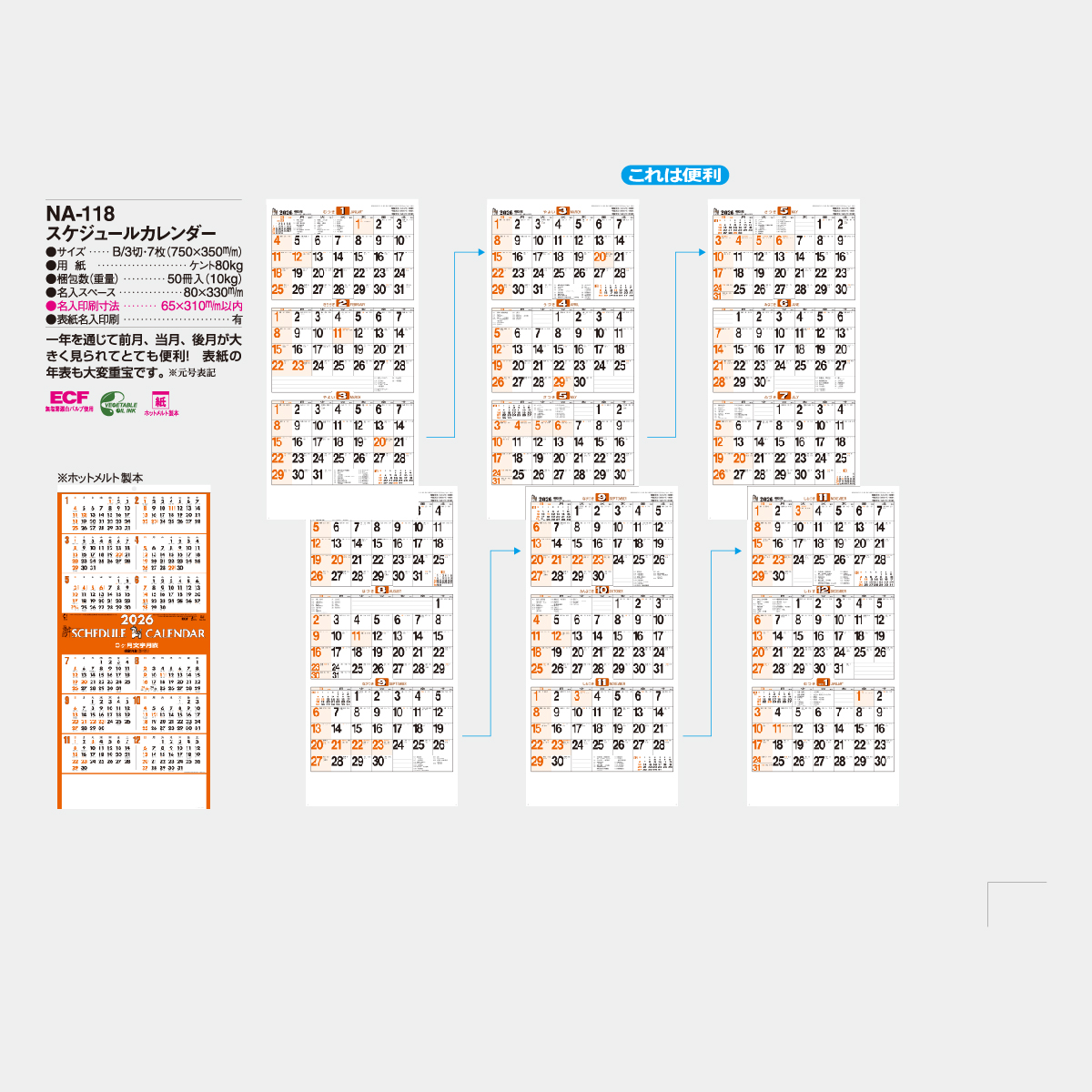 NA-118 スケジュールカレンダー