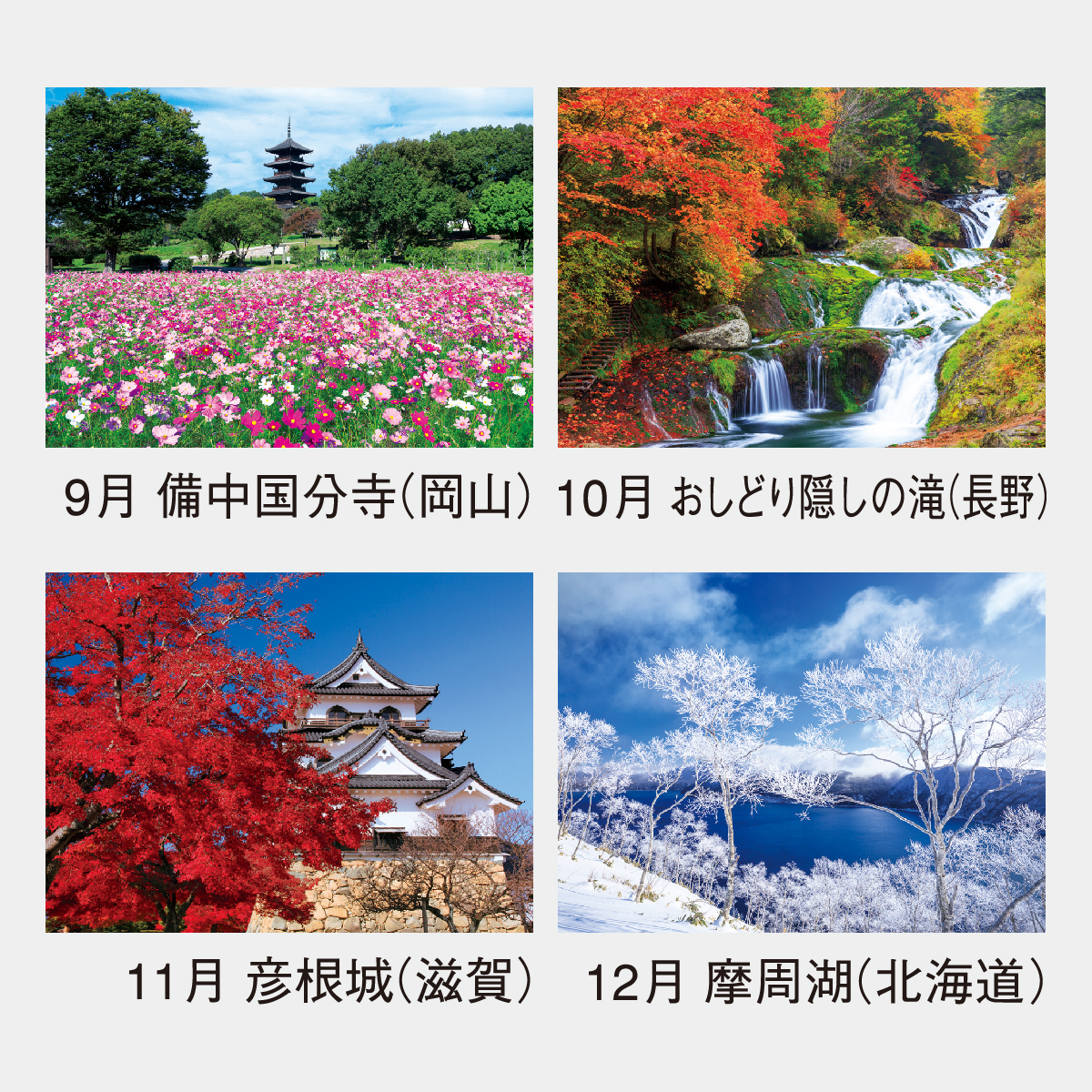 NK-138 ザ・日本2026年版の名入れカレンダーを格安で販売 - 名