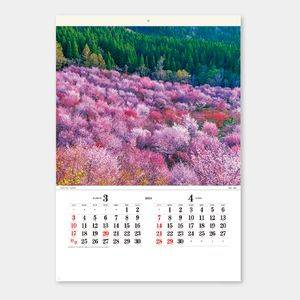 SB-279 【フィルム】四季の彩　 名入れカレンダー  