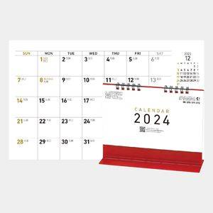 SB-372（SB-367） 卓上スリムスタンド(赤) 名入れカレンダー  