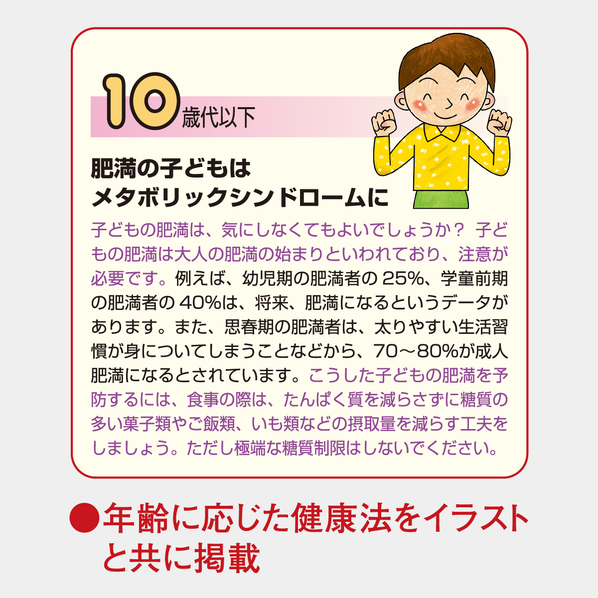 SG-272 年齢別健康チェックカレンダー