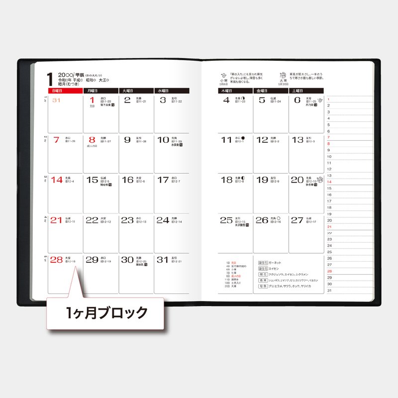 TD-136 ダイアリ― B6・1週間