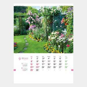 TD-825 イングリッシュ･ガーデン･コレクション 名入れカレンダー  