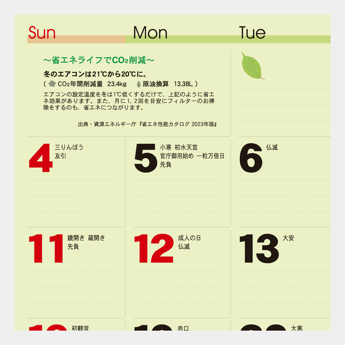 TD-944 グリーン2ヶ月eco(15ヶ月)