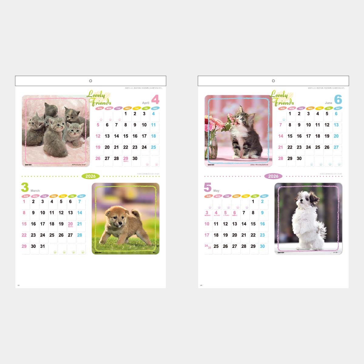 XA-12 ラブリーフレンズ（犬猫）